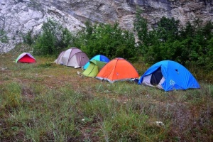 Екоактивисти направиха палатков лагер пред сградата на Община Стара Загора