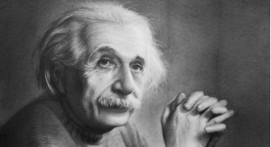 Две бележки написани от Алберт Айнщайн бяха продадени на търг