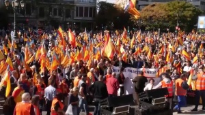 Повече от 750 000 души излязоха по улиците на Барселона
