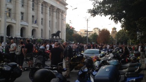Протест на рокери от столичния мотоклуб София райдърс се проведе