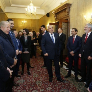 Министър председателят Бойко Борисов и главният изпълнителен директор на Световната банка