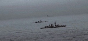 Военно напрежение в Северно море Британски фрегата е съпроводила руски