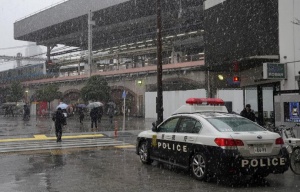 Най малко 150 полета бяха отменени от международното летище в Токио