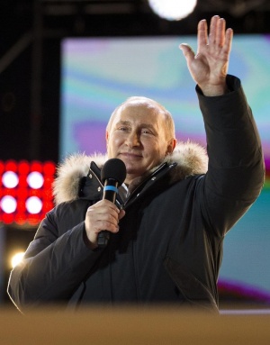 Владимир Путин печели над 76 от гласовете на вчерашните президентски