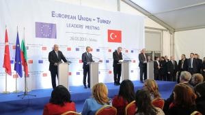Председателите на Европейския съвет и Европейската комисия българският премиер и