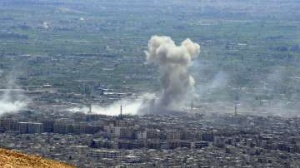 Сирийският град Дума в който се предполага че е извършена
