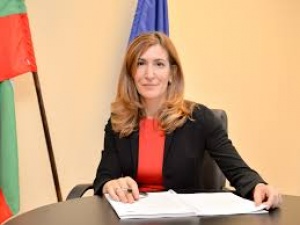 Министърът на туризма Николина Ангелкова която е на работно посещение