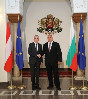 Премиерът Бойко Борисов се срещна с президента на Австрия Александър