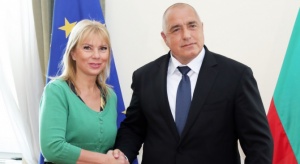 Министър председателят Бойко Борисов и еврокомисарят по въпросите на вътрешния пазар