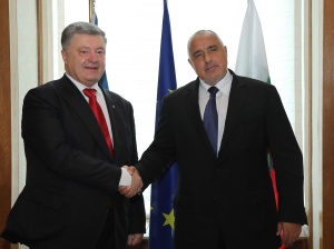 Министър председателят Бойко Борисов проведе среща с президента на Украйна Петро