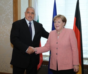 Премиерът Бойко Борисов и канцлерът на Германия Ангела Меркел обсъдиха
