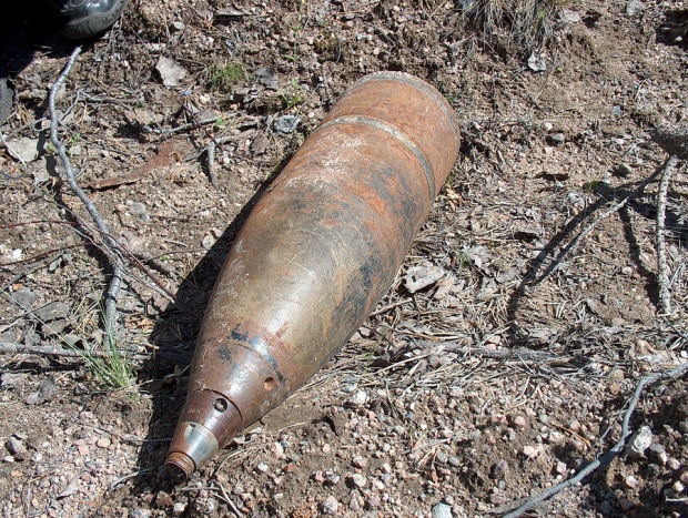 Намериха артилерийски снаряд от Втората световна война край Шумен