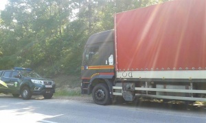 Вчера към 08 10 часа на българо гръцка граница е спрян ТИР