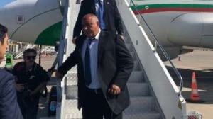 Българският министър председател Бойко Борисов пристигна на работно посещение в Измир