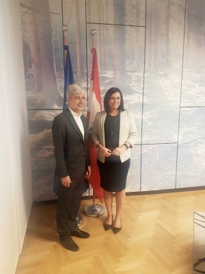 Министърът на околната среда и водите Нено Димов се срещна
