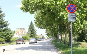 Паркирането в южното платно на булевард България във Велико Търново