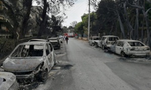 Пожарите около столицата на Гърция са повредили около 2000 къщи