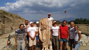 Късноримска статуя беше открита в края на миналата седмица по