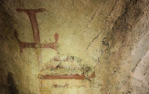 Ето как изглежда уникалната късно антична гробница със стенописи която