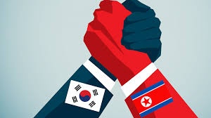 Лидерите на Република Корея и КНДР Мун Дже ин и Ким