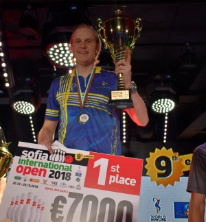 Европейският шампион Матиас Ветерберг от Швеция стана победител в 9-то