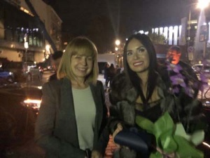 Кметът на София Йорданка Фандъкова поздрави световноизвестната българска певица Соня