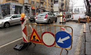 ВиК авария затвори участък от улица Раковски до Софийската опера