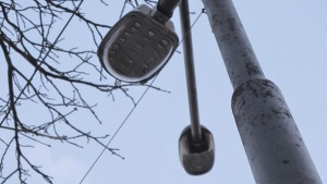 От село Вардим община Свищов започна подмяната на уличното осветление