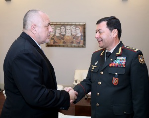 Министър председателят Бойко Борисов се срещна с генерал полковник Наджмадин Садъков първи