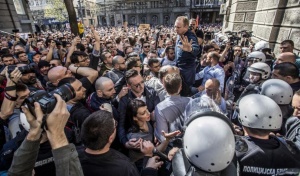 Сръбският премиер Ана Бърнабич заяви днес че протестите не са