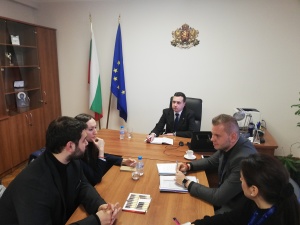 Зам министърът на младежта и спорта Николай Павлов проведе работна среща