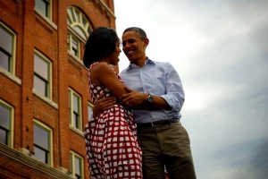 Бившата президентска двойка на Съединените щати Барак и Мишел Обама