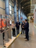 Караниколов откри инвестиция за над 40 млн. евро в завод за  производство на стъкло в Търговище