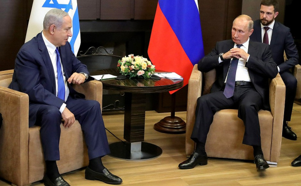 Преди да започне преговорите с израелския премиер Бенямин Нетаняху, Владимир