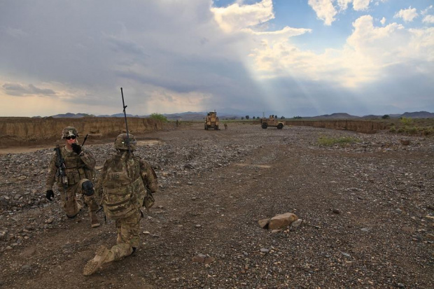 Американска военна колона се върна от територията на Ирак в