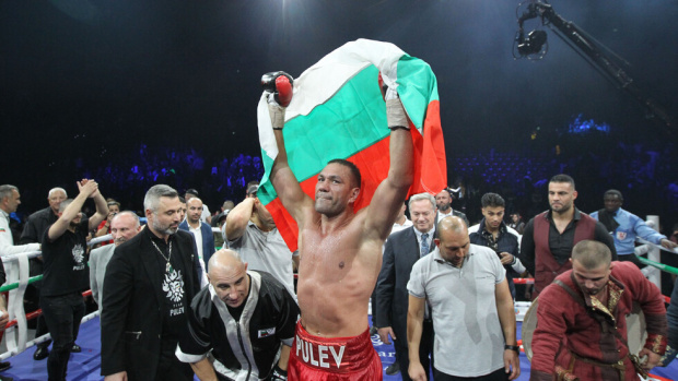 Най добрият български професионален боксьор в тежка категория Кубрат Пулев има