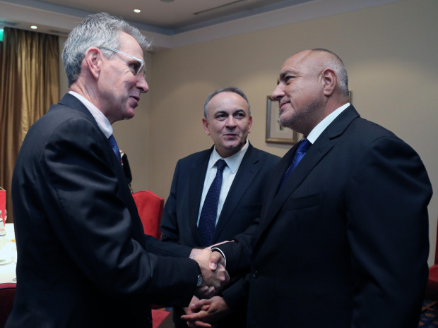 Министър председателят Бойко Борисов се срещна с посланика на Съединените американски