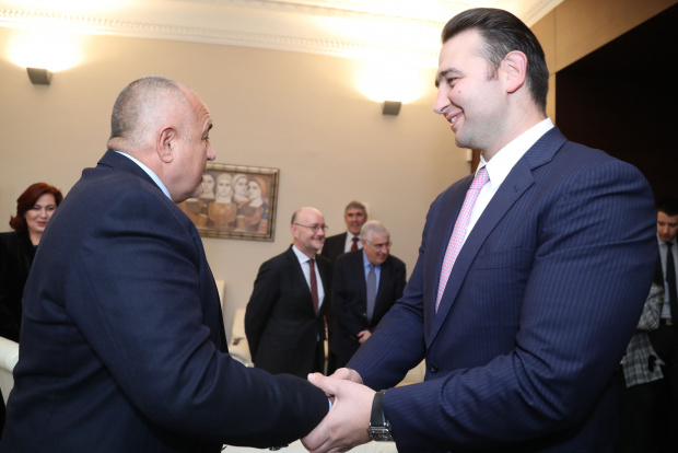 ​Министър-председателят Бойко Борисов се срещна с българския състезател по сумо