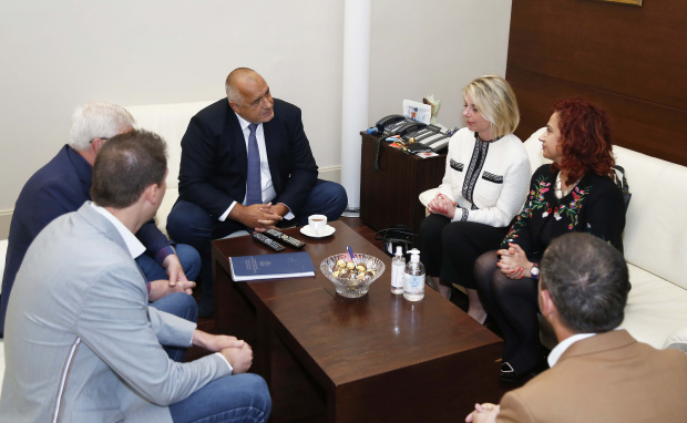 Премиерът Бойко Борисов се срещна с представители на Българското конгресно
