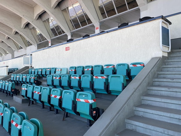 На националния стадион Васил Левски“ са въведени стриктни изисквания за