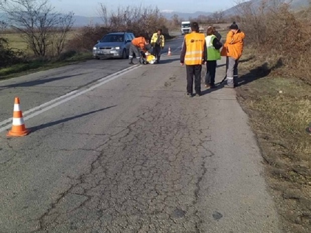 Започнатите през седмицата ремонти на 7 6 км от Подбалканския път