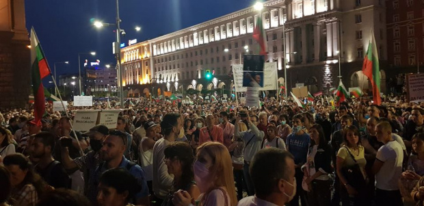 За 51-ви пореден ден протестите срещу правителството на Бойко Борисов