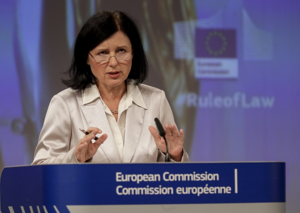 Подпредседателят на Европейската комисия по европейските ценности и прозрачност Вера