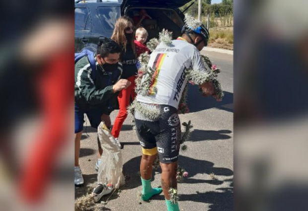 39-годишният аржентински колоездач Диего Морено изпита невиждан ужас, след като