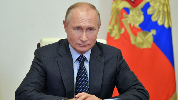 Руският президент Владимир Путин поздрави преди посрещането на 2021 година