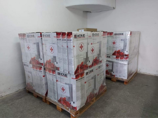 Българският Червен кръст предоставя хуманитарна помощ за нуждите на пострадалото
