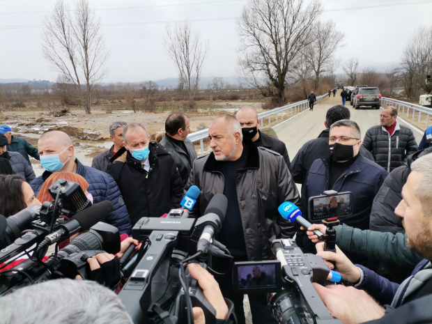 Премиерът Бойко Борисов отново на инспекция в страната Румен Радев