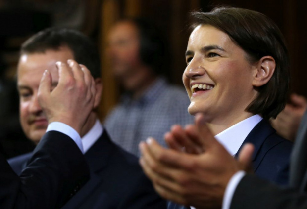 Сръбският премиер Ана Бърнабич заяви, че до края на годината