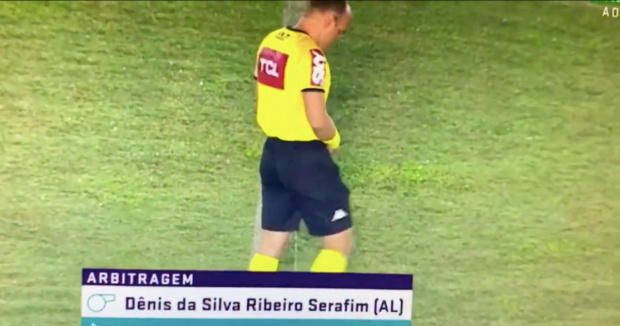 Телевизионните камери отразяващи мача за Купата на Бразилия между Боавища