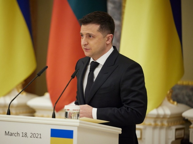 Украинският президент Володимир Зеленски заяви днес че път към членството